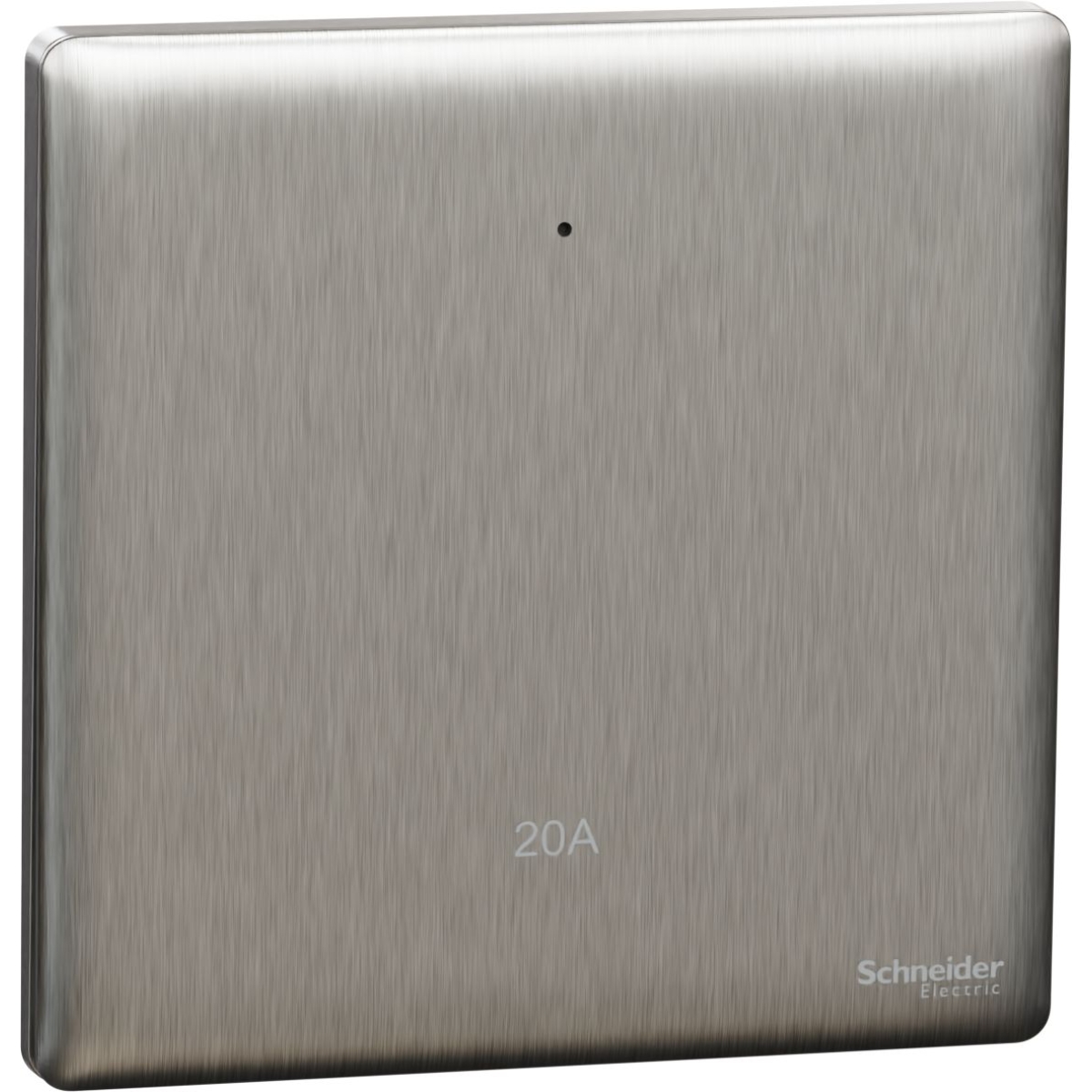 Schneider Electric 施耐德電氣 NUX31D20N_SS UNICA X 20A 250V~ 單位雙極開關掣連LED指示燈 (炫星銀)